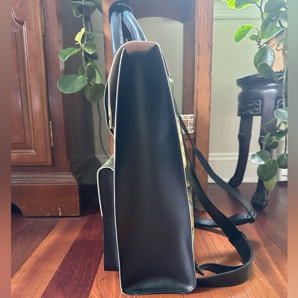 Dr Martens Leather Backpack William Blake Print Unisex Rare - Picture 3 of 13